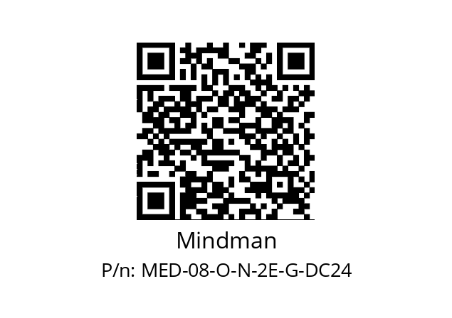   Mindman MED-08-O-N-2E-G-DC24