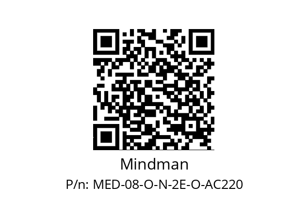   Mindman MED-08-O-N-2E-O-AC220