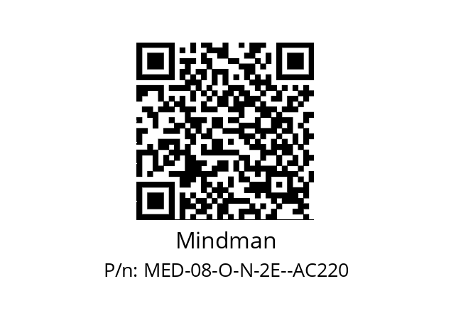   Mindman MED-08-O-N-2E--AC220