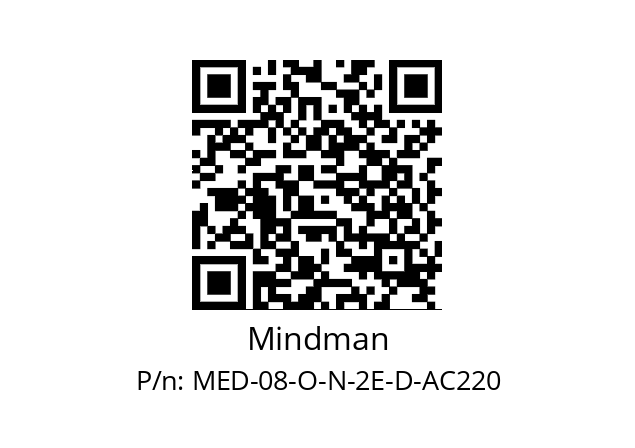   Mindman MED-08-O-N-2E-D-AC220