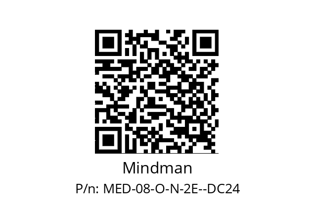   Mindman MED-08-O-N-2E--DC24