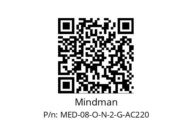   Mindman MED-08-O-N-2-G-AC220