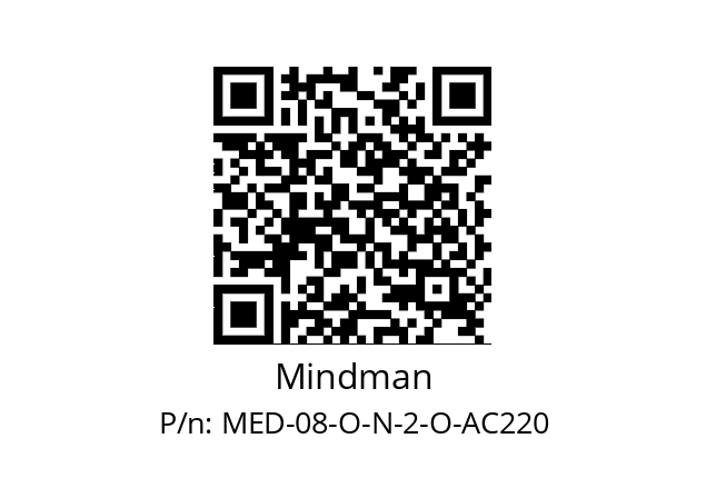   Mindman MED-08-O-N-2-O-AC220