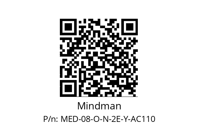   Mindman MED-08-O-N-2E-Y-AC110