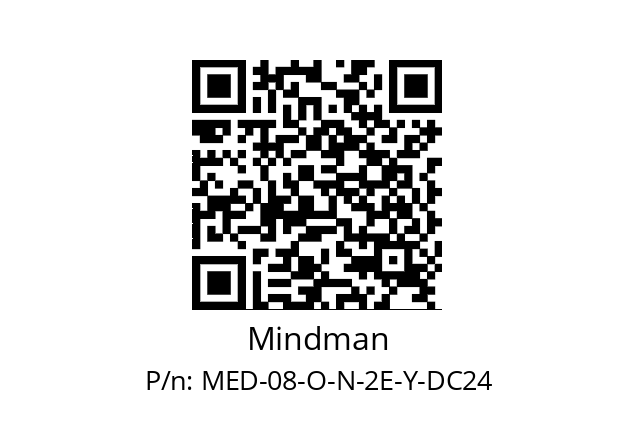   Mindman MED-08-O-N-2E-Y-DC24