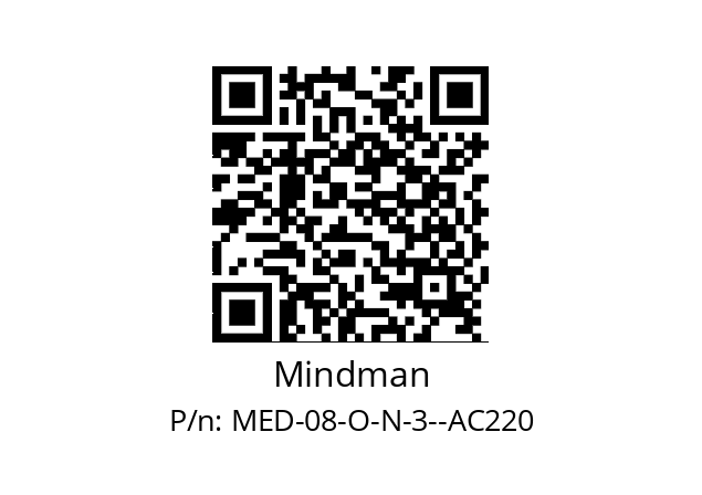   Mindman MED-08-O-N-3--AC220