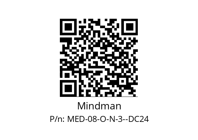   Mindman MED-08-O-N-3--DC24