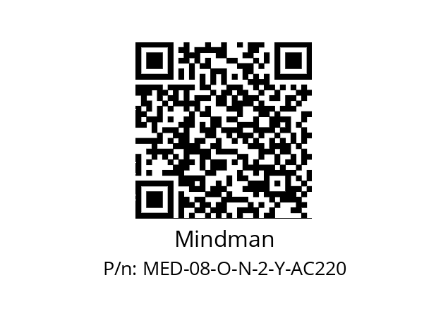   Mindman MED-08-O-N-2-Y-AC220