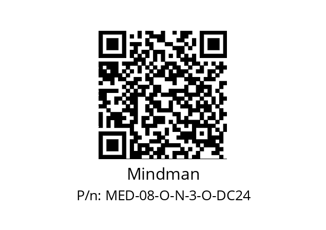   Mindman MED-08-O-N-3-O-DC24