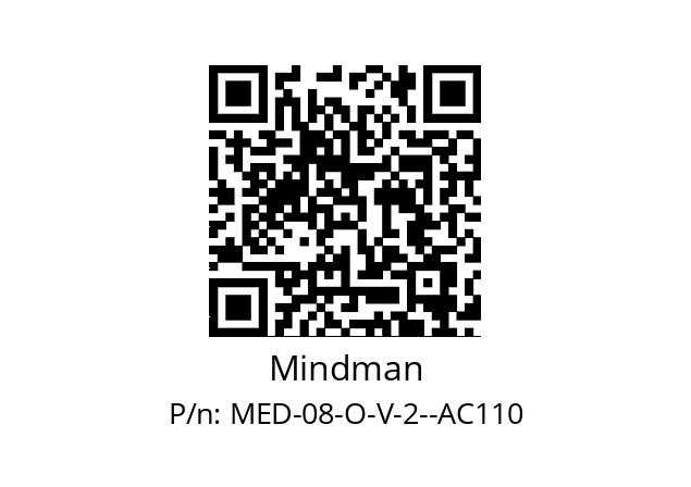   Mindman MED-08-O-V-2--AC110