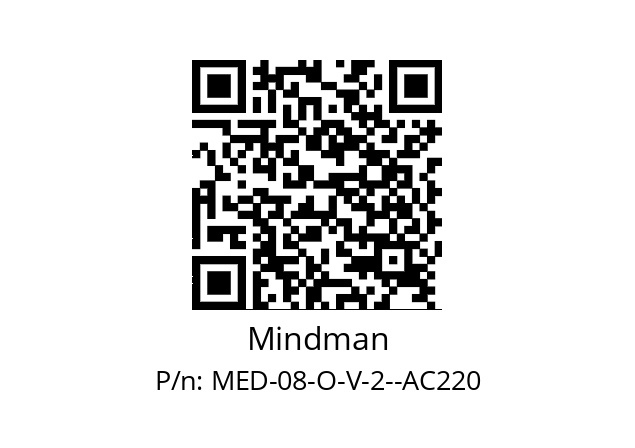   Mindman MED-08-O-V-2--AC220