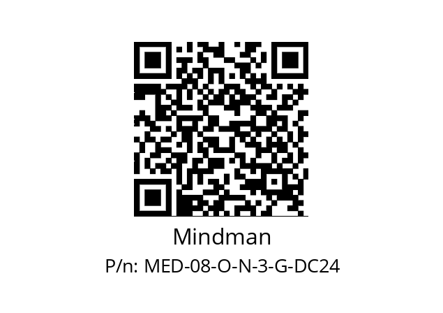   Mindman MED-08-O-N-3-G-DC24