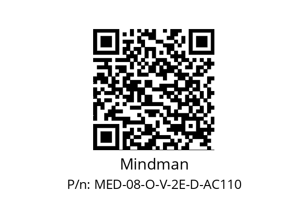   Mindman MED-08-O-V-2E-D-AC110