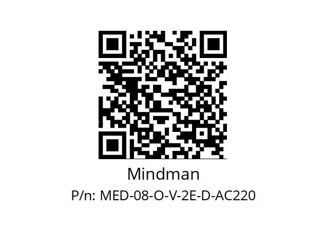   Mindman MED-08-O-V-2E-D-AC220