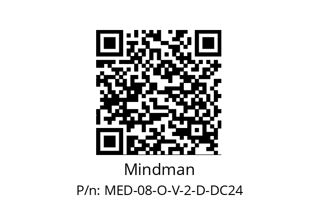   Mindman MED-08-O-V-2-D-DC24