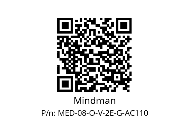   Mindman MED-08-O-V-2E-G-AC110