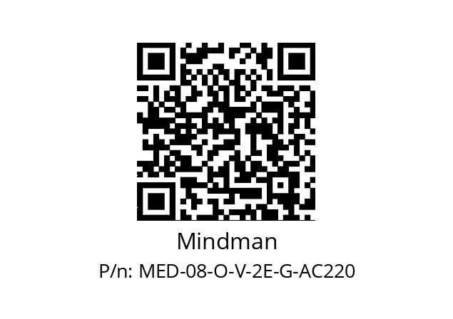   Mindman MED-08-O-V-2E-G-AC220