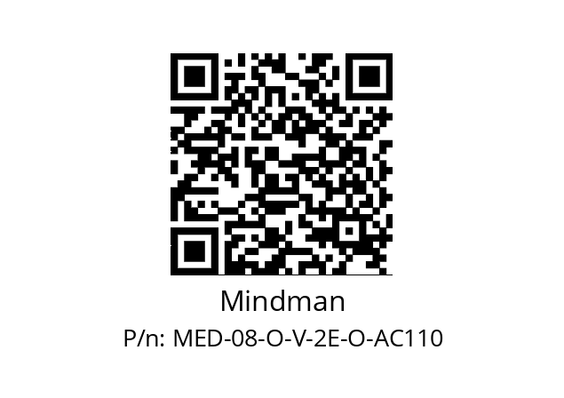   Mindman MED-08-O-V-2E-O-AC110