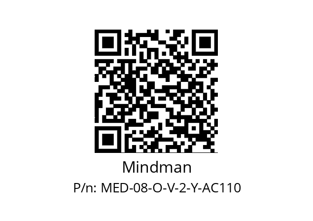   Mindman MED-08-O-V-2-Y-AC110