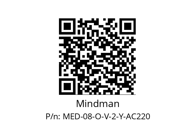   Mindman MED-08-O-V-2-Y-AC220