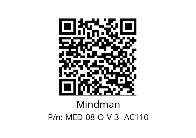   Mindman MED-08-O-V-3--AC110