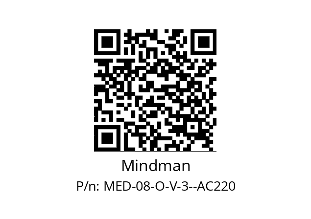   Mindman MED-08-O-V-3--AC220