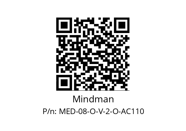   Mindman MED-08-O-V-2-O-AC110