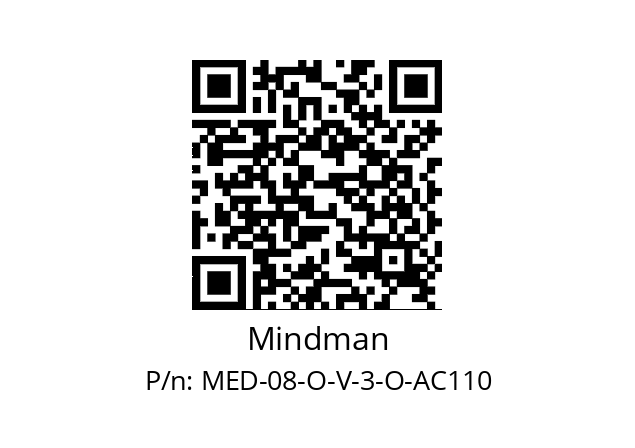   Mindman MED-08-O-V-3-O-AC110