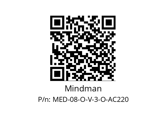   Mindman MED-08-O-V-3-O-AC220