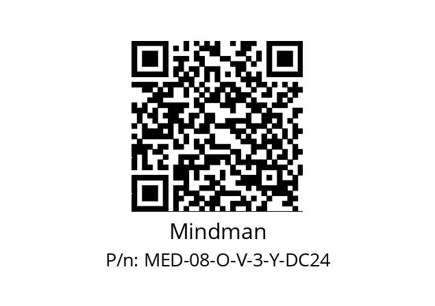   Mindman MED-08-O-V-3-Y-DC24