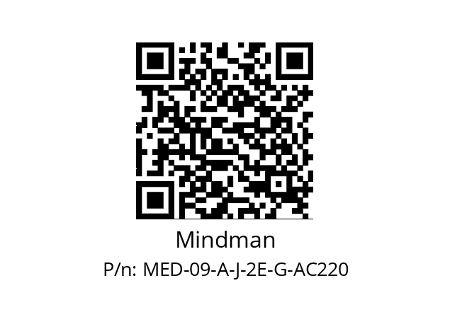   Mindman MED-09-A-J-2E-G-AC220