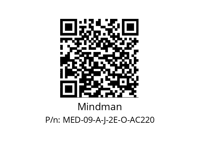   Mindman MED-09-A-J-2E-O-AC220