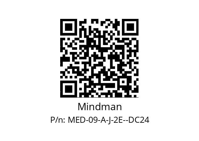   Mindman MED-09-A-J-2E--DC24