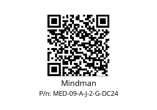   Mindman MED-09-A-J-2-G-DC24