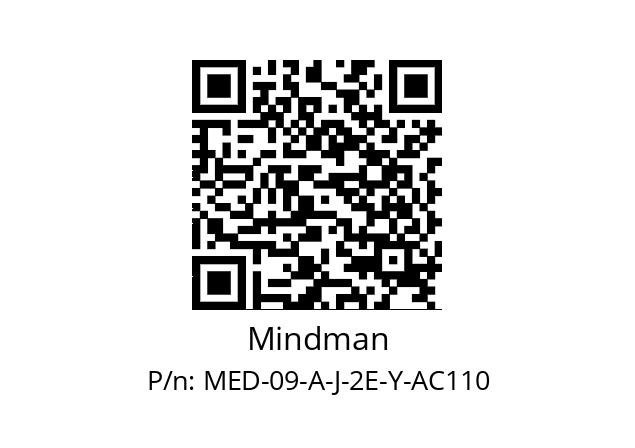   Mindman MED-09-A-J-2E-Y-AC110