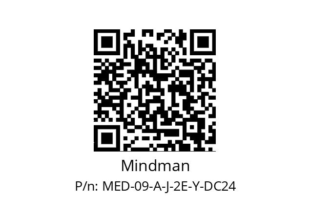   Mindman MED-09-A-J-2E-Y-DC24