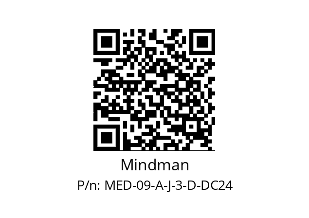   Mindman MED-09-A-J-3-D-DC24