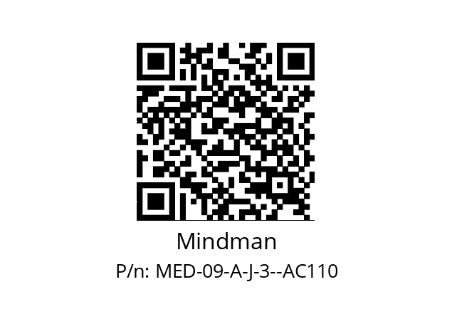   Mindman MED-09-A-J-3--AC110