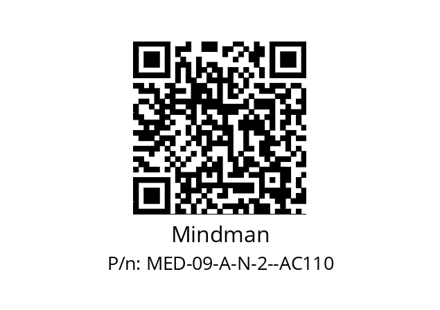   Mindman MED-09-A-N-2--AC110