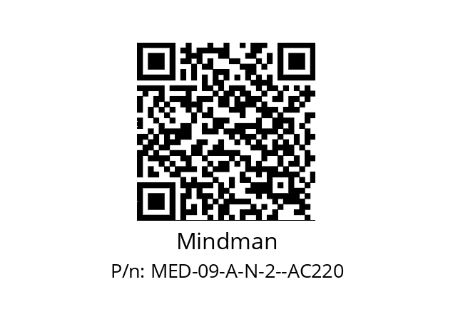   Mindman MED-09-A-N-2--AC220