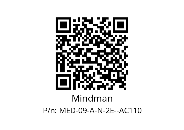   Mindman MED-09-A-N-2E--AC110