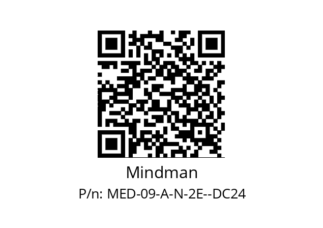   Mindman MED-09-A-N-2E--DC24