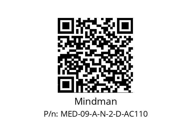   Mindman MED-09-A-N-2-D-AC110