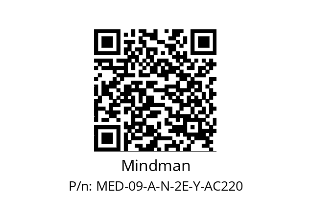   Mindman MED-09-A-N-2E-Y-AC220