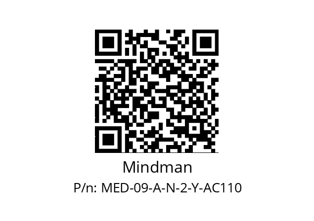   Mindman MED-09-A-N-2-Y-AC110