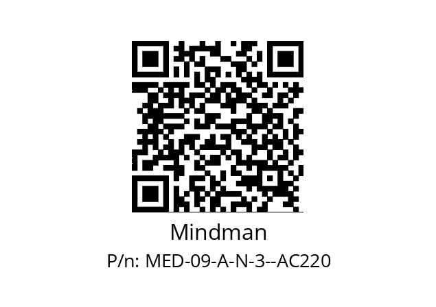   Mindman MED-09-A-N-3--AC220