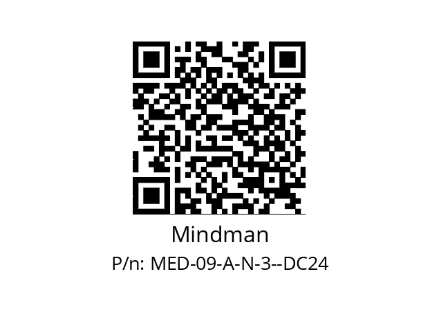   Mindman MED-09-A-N-3--DC24