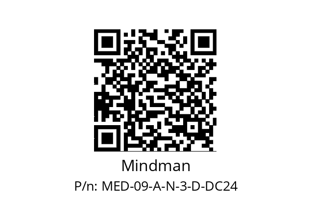   Mindman MED-09-A-N-3-D-DC24