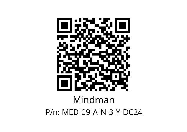   Mindman MED-09-A-N-3-Y-DC24