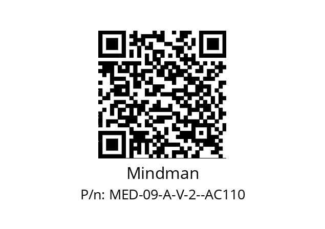   Mindman MED-09-A-V-2--AC110